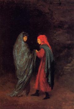 Edgar Degas : Dante and Virgil at the Entrance to Hell